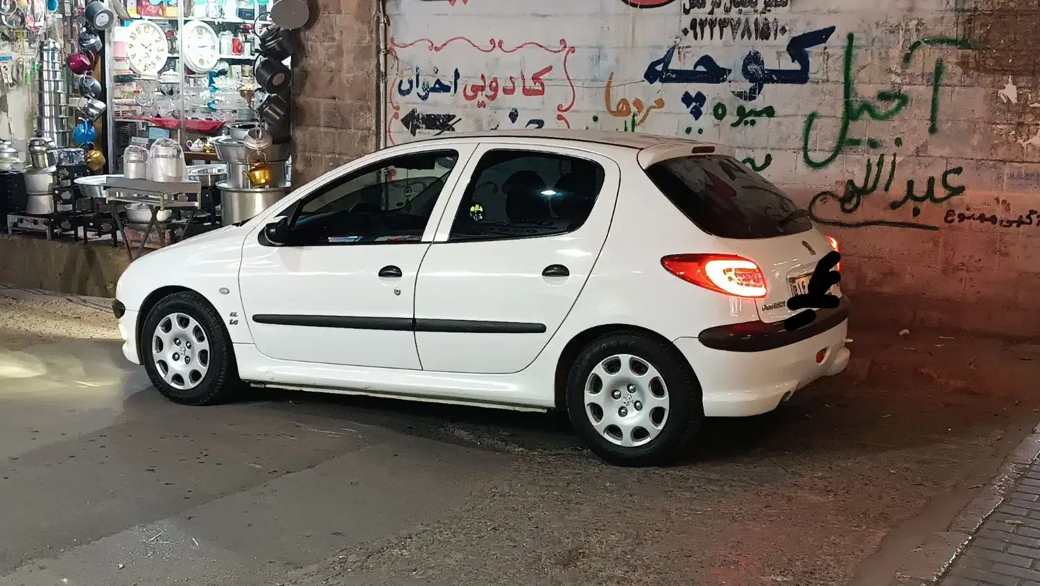 206 تیپ 2 بی رنگ|خودرو سواری و وانت|الوند, |دیوار