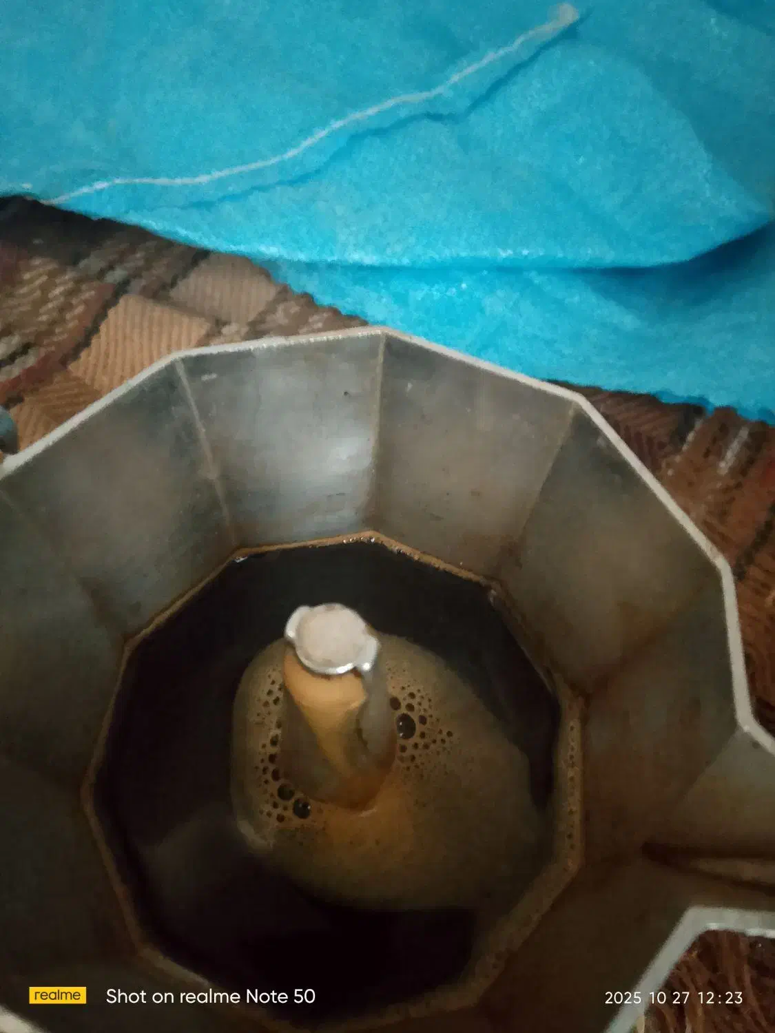 یهقلیونبرنجیاصلباقهوهجوش5نجکاپ|صنایع دستی و سایر لوازم تزئینی|فیروزه, |دیوار