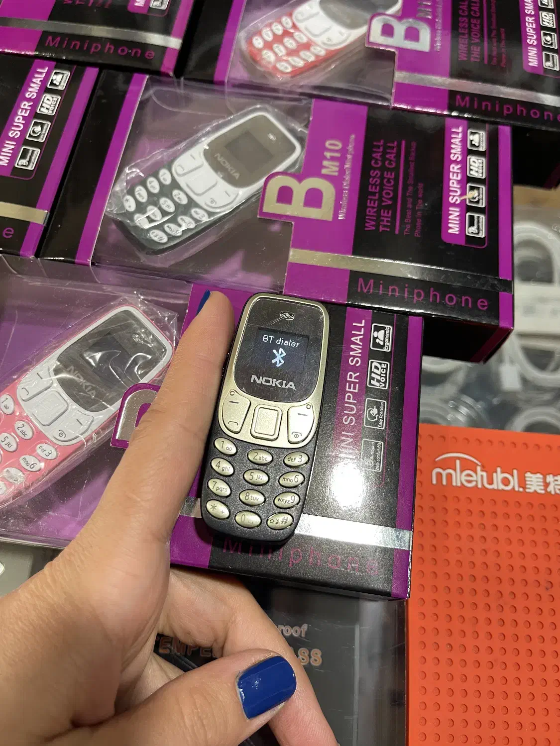 گوشی موبایل نوکیا بند انگشتی مینی دو سیم رم بلوتوث|موبایل|کرج, حیدرآباد|دیوار