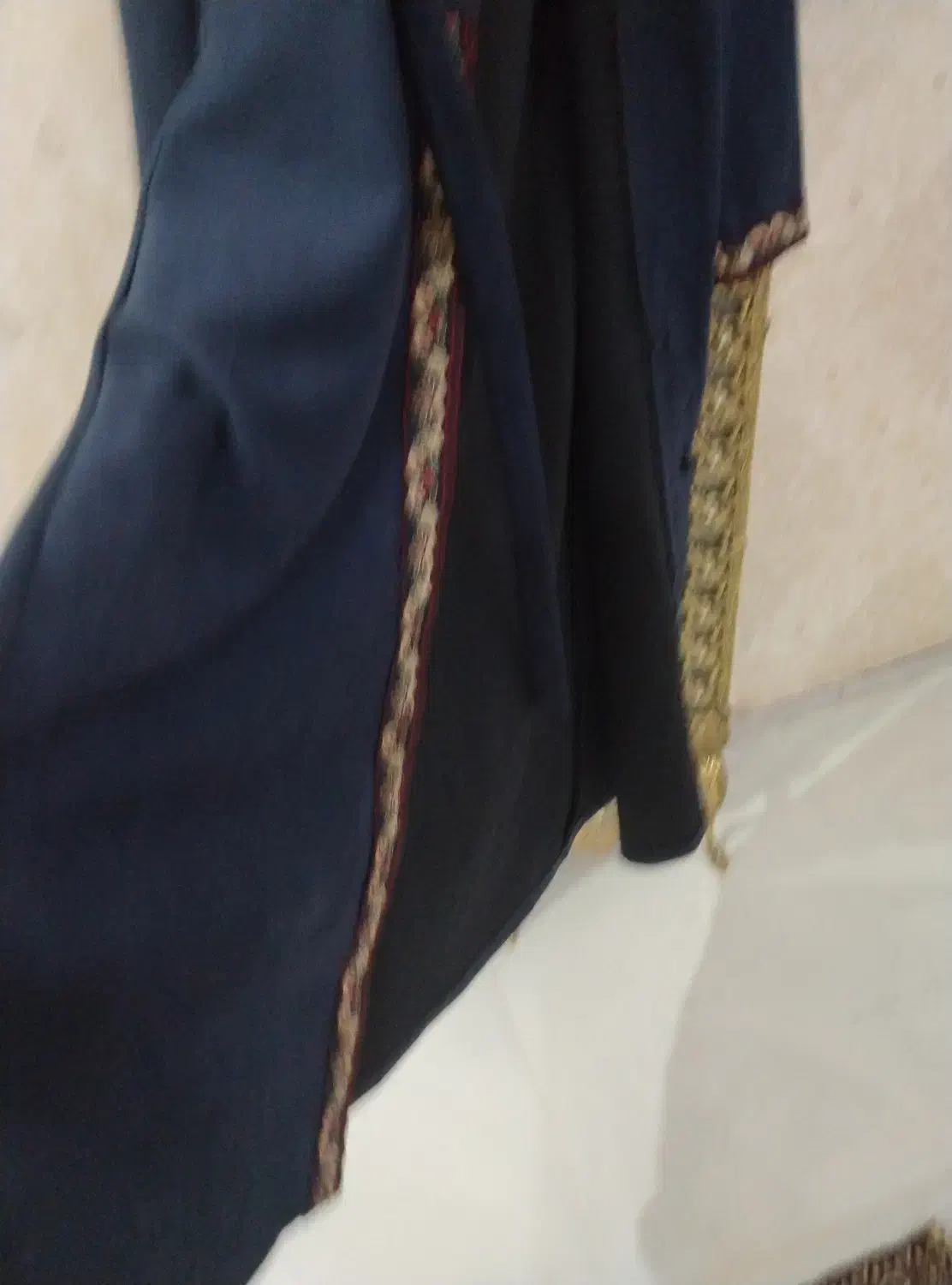 مانتو سویت سورمه ای نونو گرم بالا|لباس|سقز, |دیوار