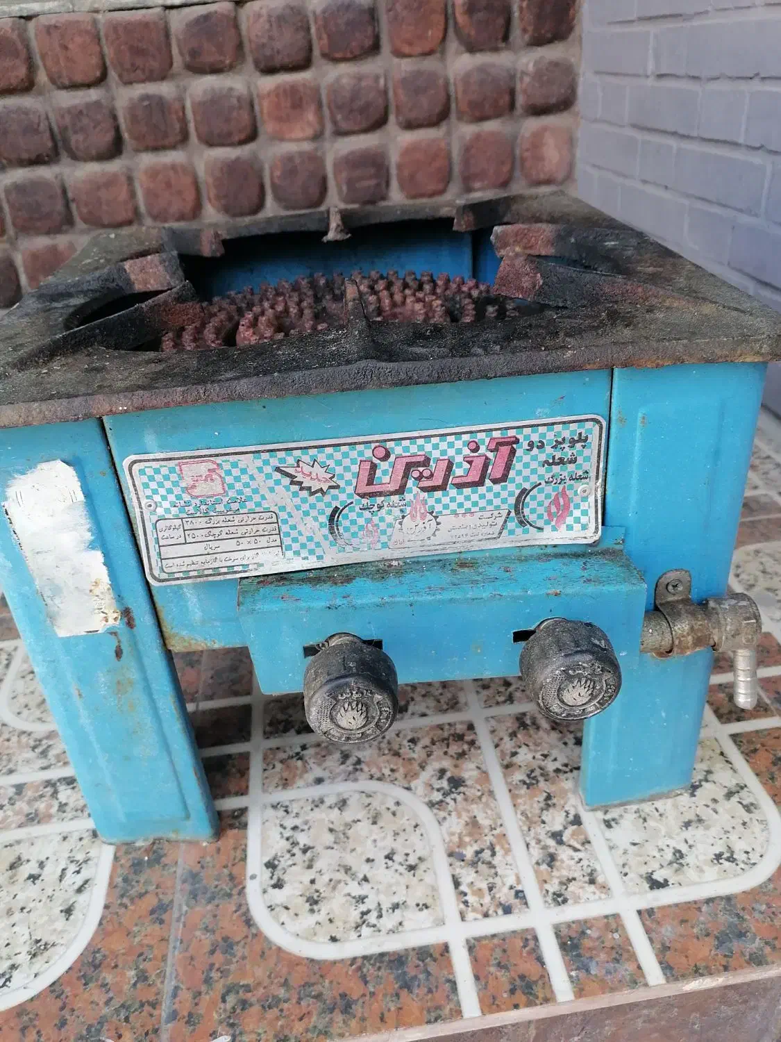 گاز دوشعله|اجاق گاز و لوازم برقی پختوپز|شیراز, لاله|دیوار