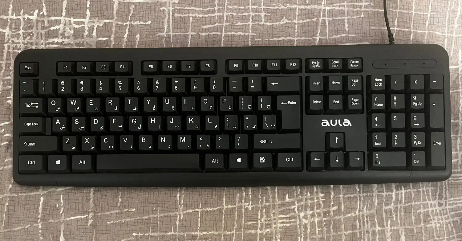 کیبورد aula تازه|قطعات و لوازم جانبی رایانه|اردبیل, |دیوار