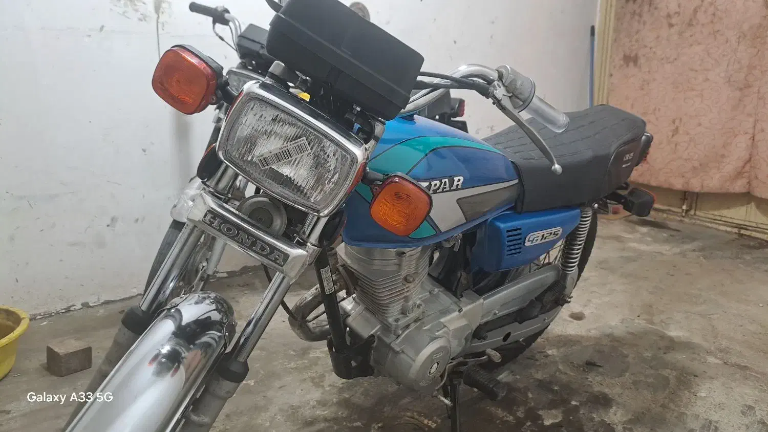 موتورهوندا۱۲۵ مزایده مدل۸۹|موتورسیکلت|اردبیل, |دیوار