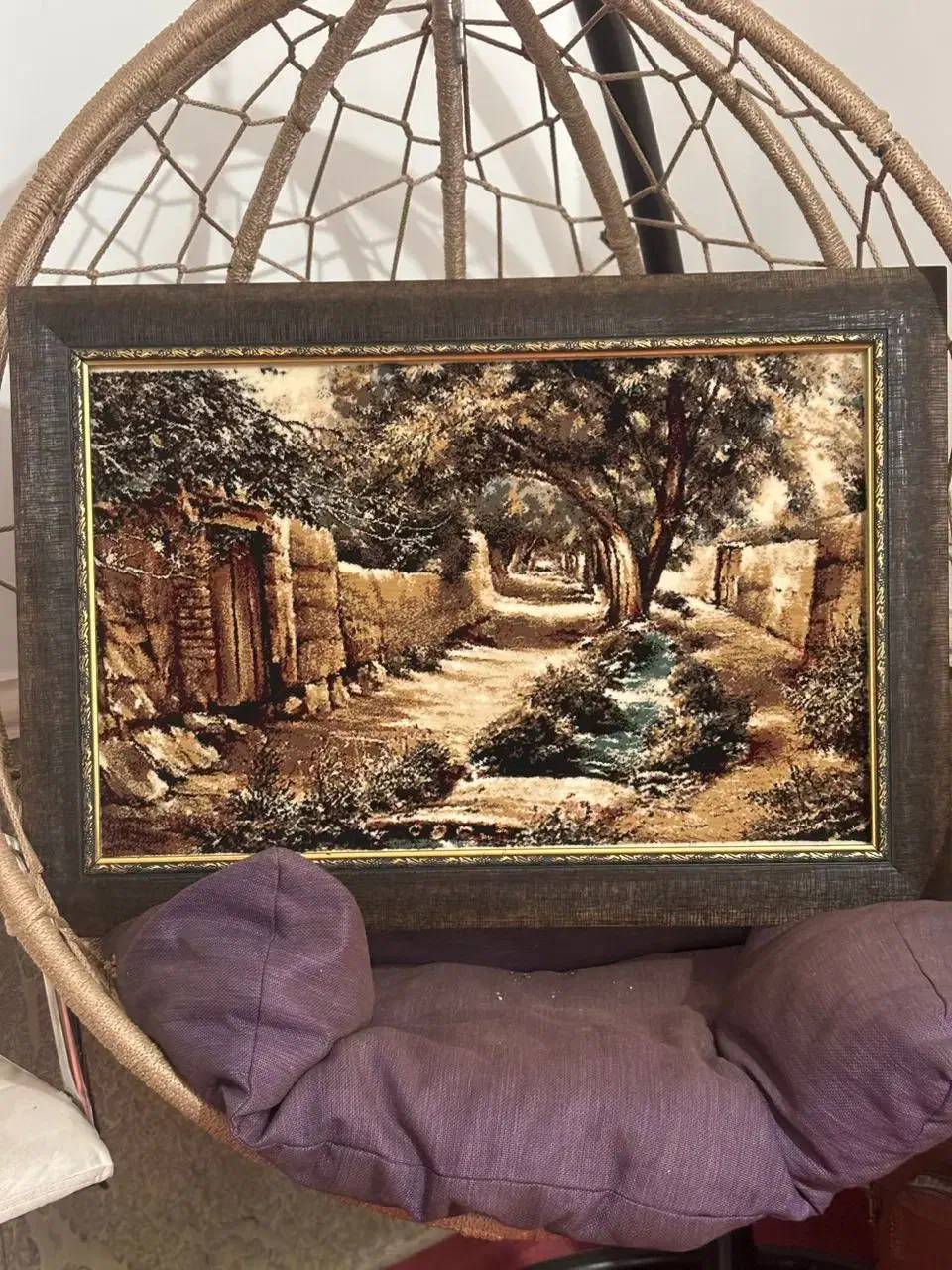 تابلو فرش|تابلو فرش|وحدتیه, |دیوار