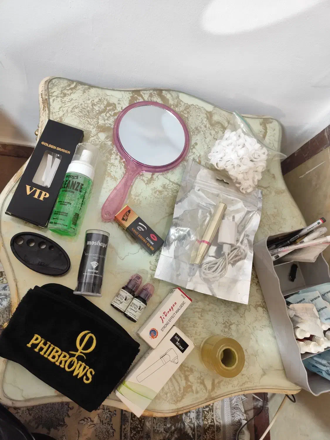 لوازم تتو درحدنو|آرایشگاه و سالن‌های زیبایی|کرمانشاه, |دیوار