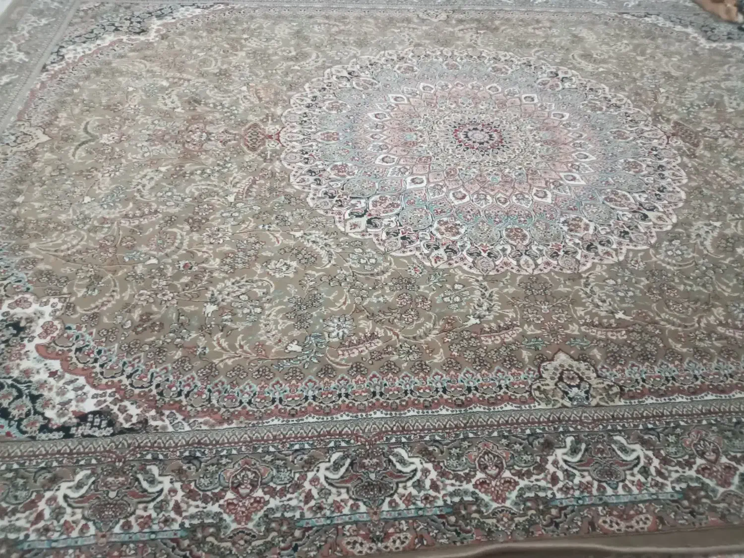 دوتخته فرش|فرش|مشهد, فتح المبین|دیوار