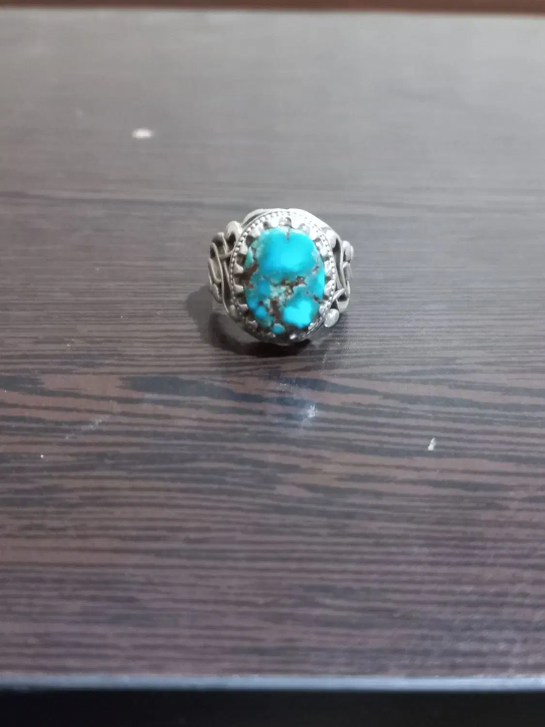 انگشتر فیروزه نیشابور نقره 925|جواهرات|اراک, |دیوار