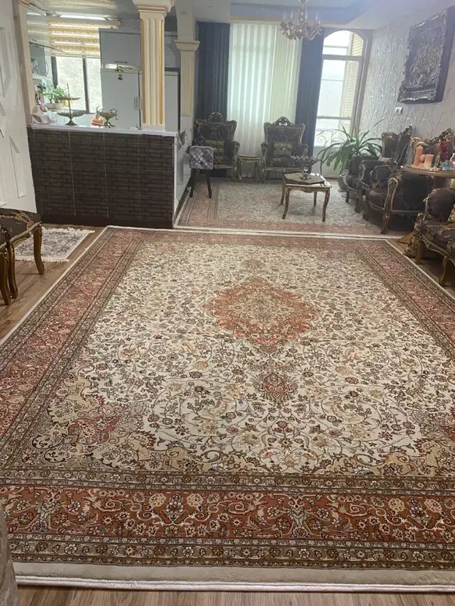 فروش فرش ماشینی دست دوم دو تخته۱۲متری|فرش|ملایر, |دیوار