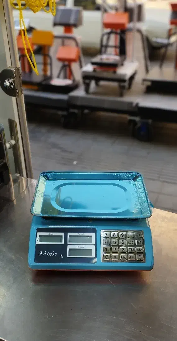 ترازو ۶ رقمی دکمه استیل|فروشگاه و مغازه|تهران, اسفندیاری|دیوار