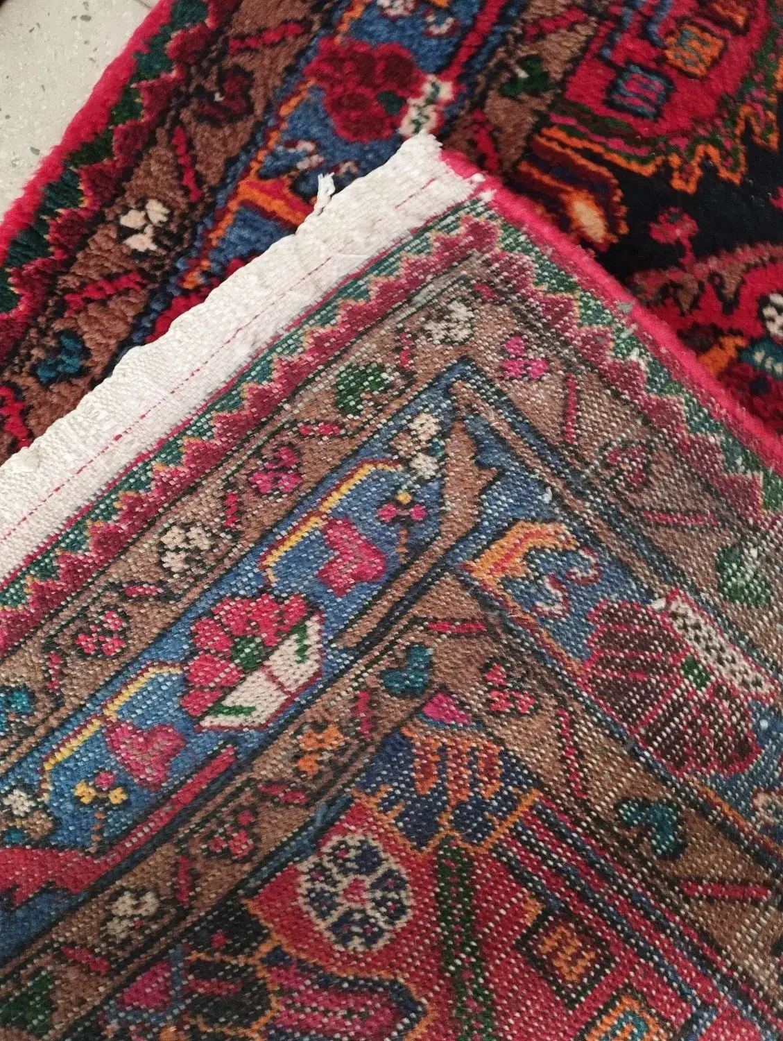 قالیچه دستبافت|فرش|قرچک, مهدیه|دیوار