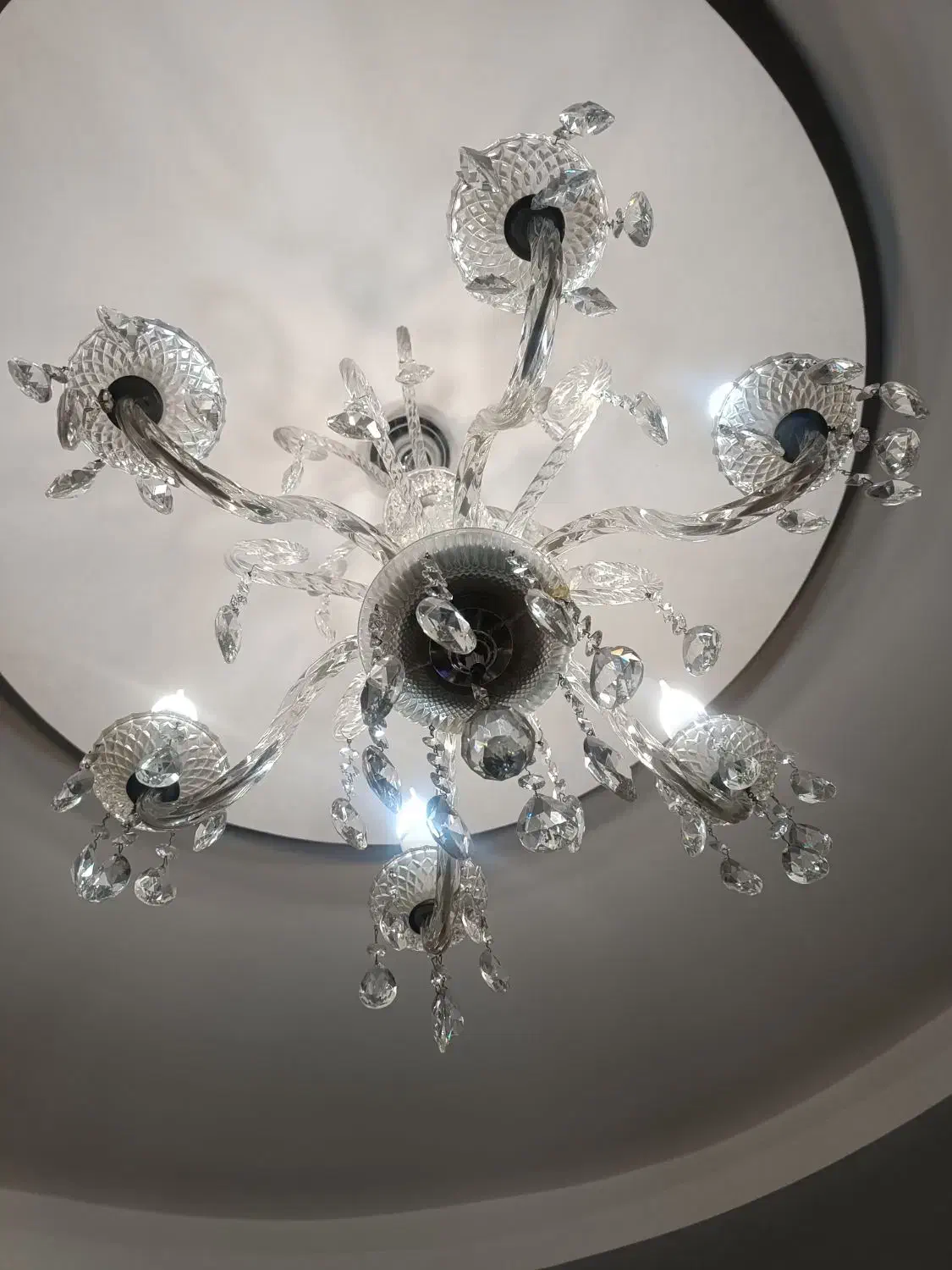 لوستر کریستال|لوستر و چراغ آویز|کرج, گلشهر|دیوار