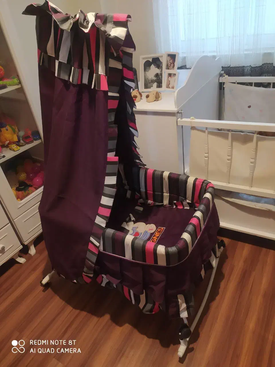 ننو گهواره خیلی سالم در حد نو|اسباب و اثاث بچه|رشت, دیلمان|دیوار