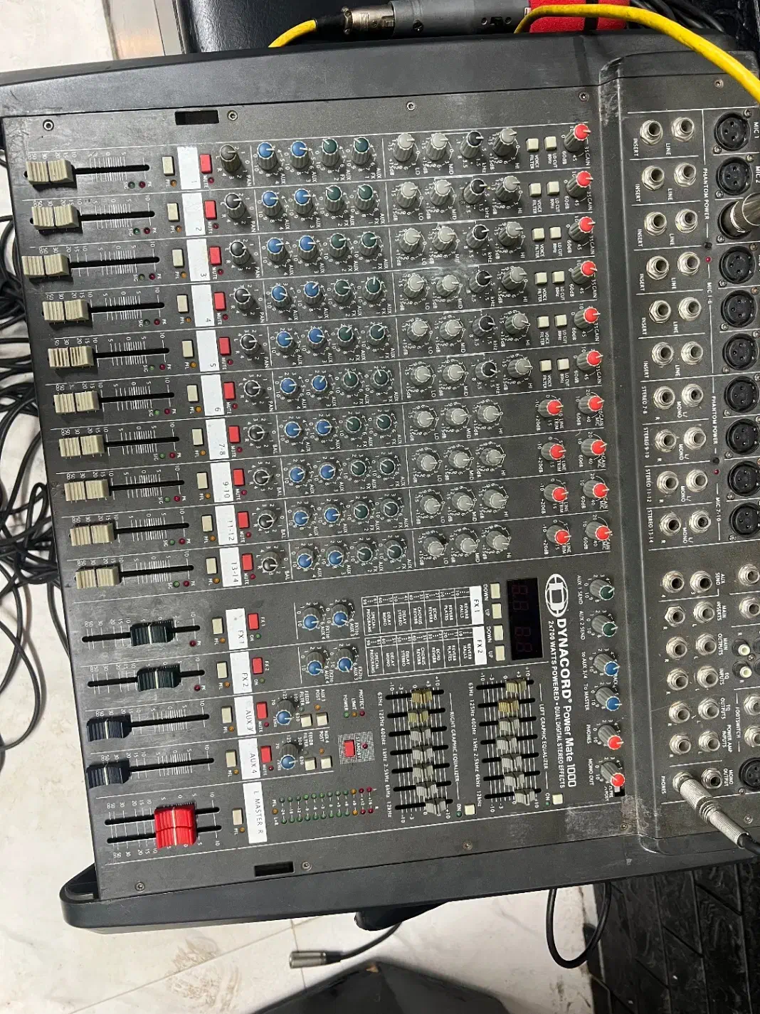 پاورمیکسر و باند اکتیو پسیو|گیتار، بیس، امپلیفایر|کومله, |دیوار