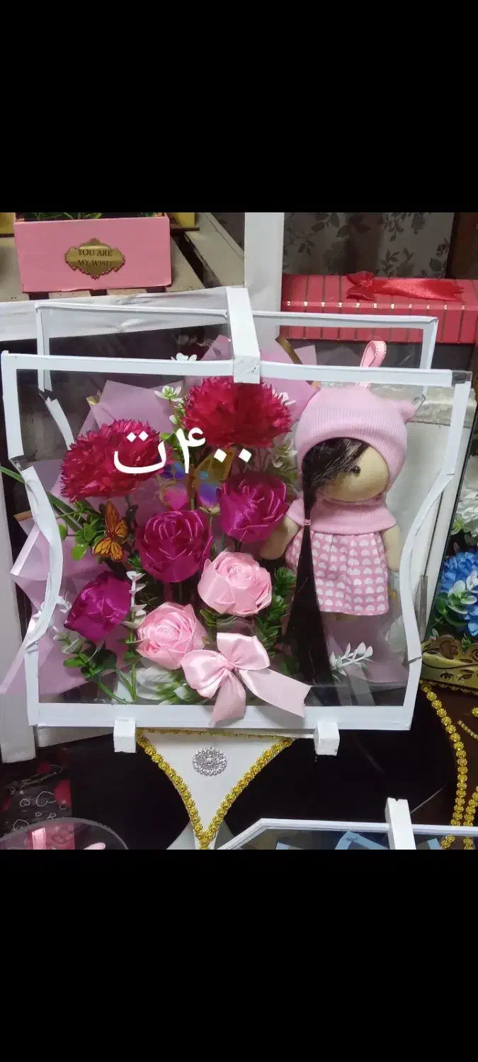 انواع باکس گلهای زایمان.خواستگاری و...|گل مصنوعی|سنندج, |دیوار