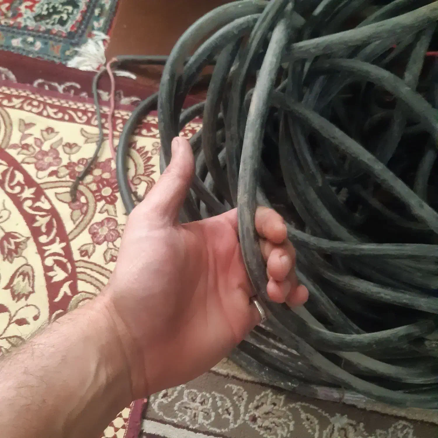 کابل برق ۶ سه رشته|ابزارآلات|رامند, |دیوار