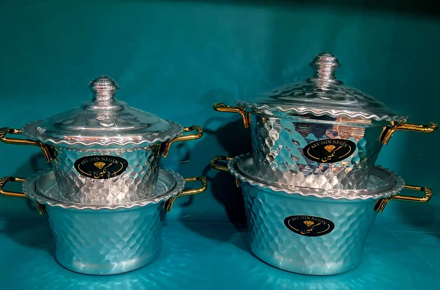 سرویس قابلمه چکشی(معاوضه کالاب کالا) عضو کانال شو|ظروف پخت‌وپز|قم, شهید رجایی|دیوار