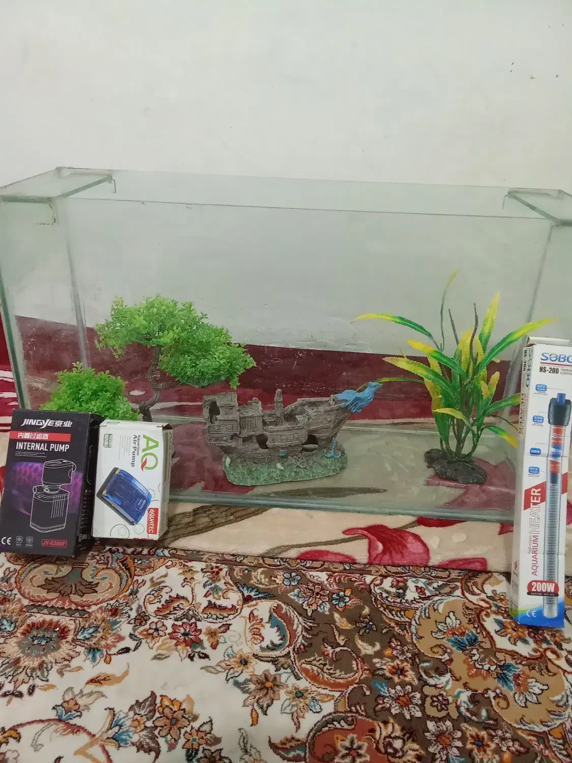 اکواریوم 8میل سالم|ماهی|نوشین شهر, |دیوار