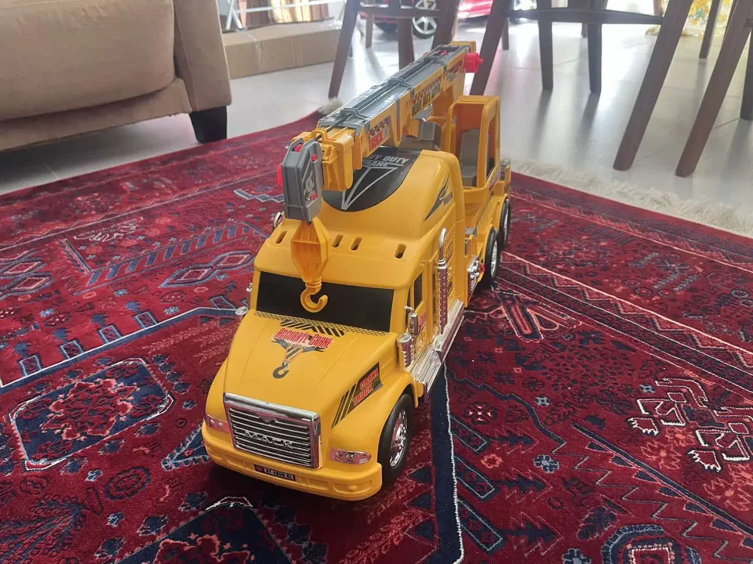 جرثقیل اسباب بازی|اسباب‌بازی بچه|قائم‌شهر, |دیوار