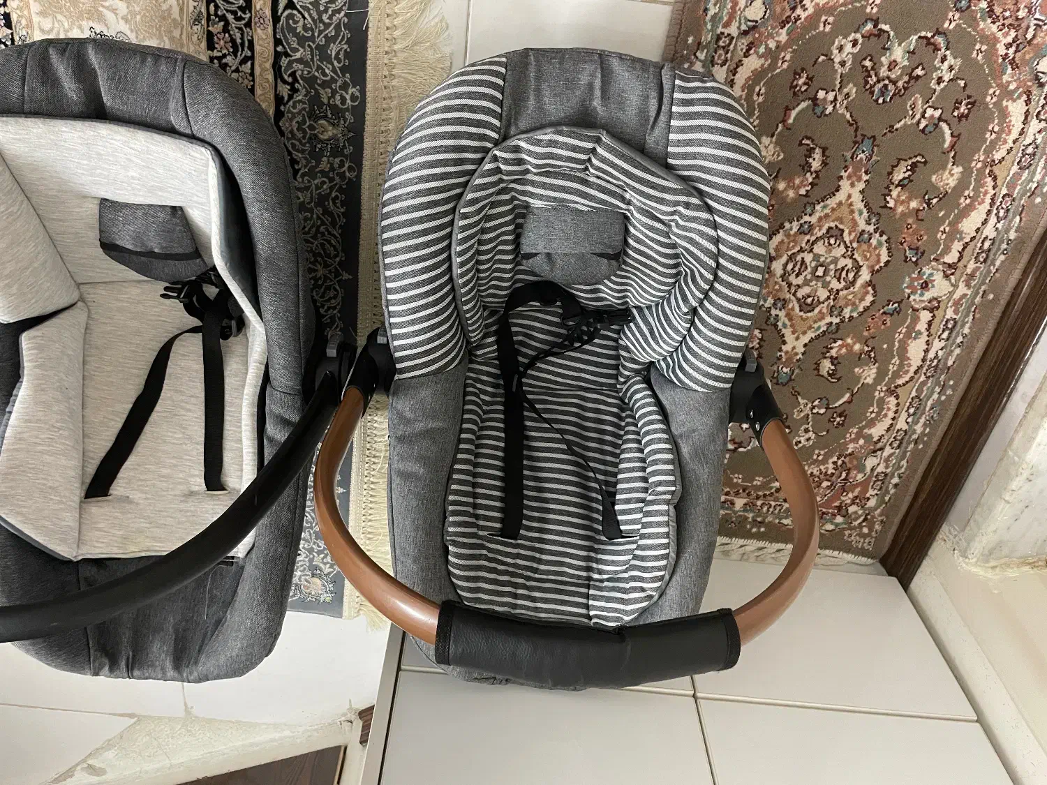 تعداد۲عددکریردلیجان|کالسکه و لوازم جانبی|نسیم‌شهر, |دیوار