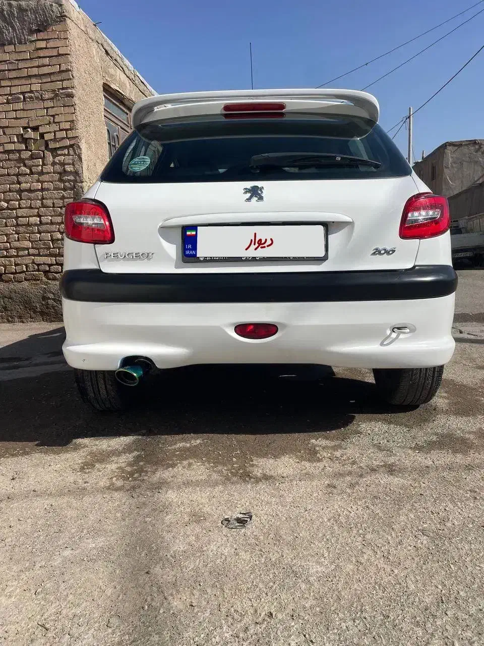 پژو ۲۰۶ مدل ۹۹ تک برگ سند|خودرو سواری و وانت|مشهد, عنصری|دیوار
