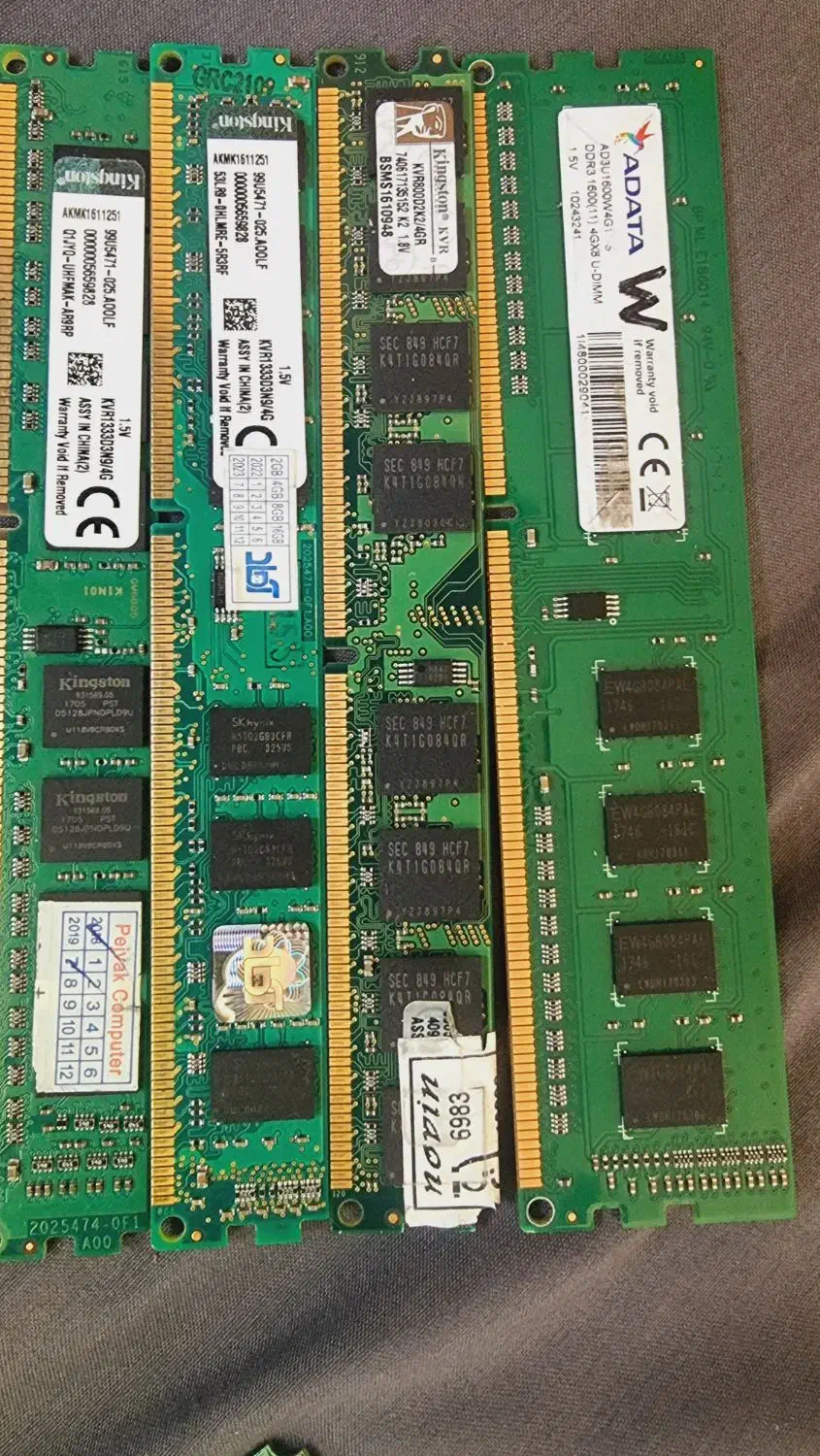 انواع رم ddr2 و ddr3|قطعات و لوازم جانبی رایانه|تهران, قلمستان|دیوار
