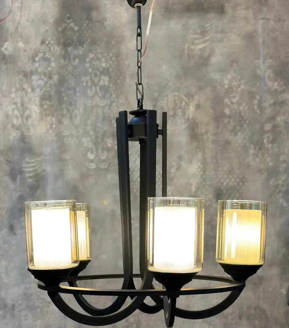 لوستر عصایی حبابی|لوستر و چراغ آویز|ری, امین آباد|دیوار