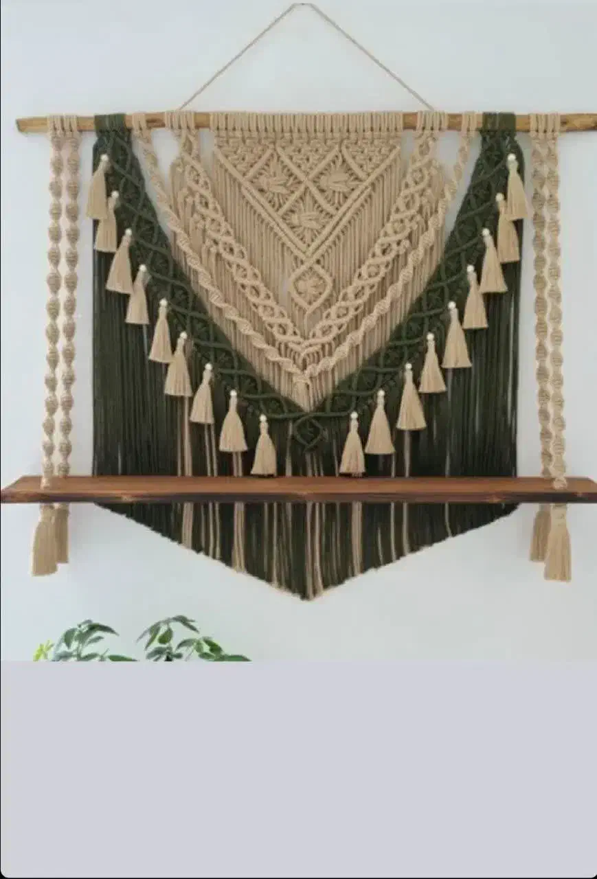 مکرومه بافی|صنایع دستی و سایر لوازم تزئینی|سبزوار, هویزه|دیوار