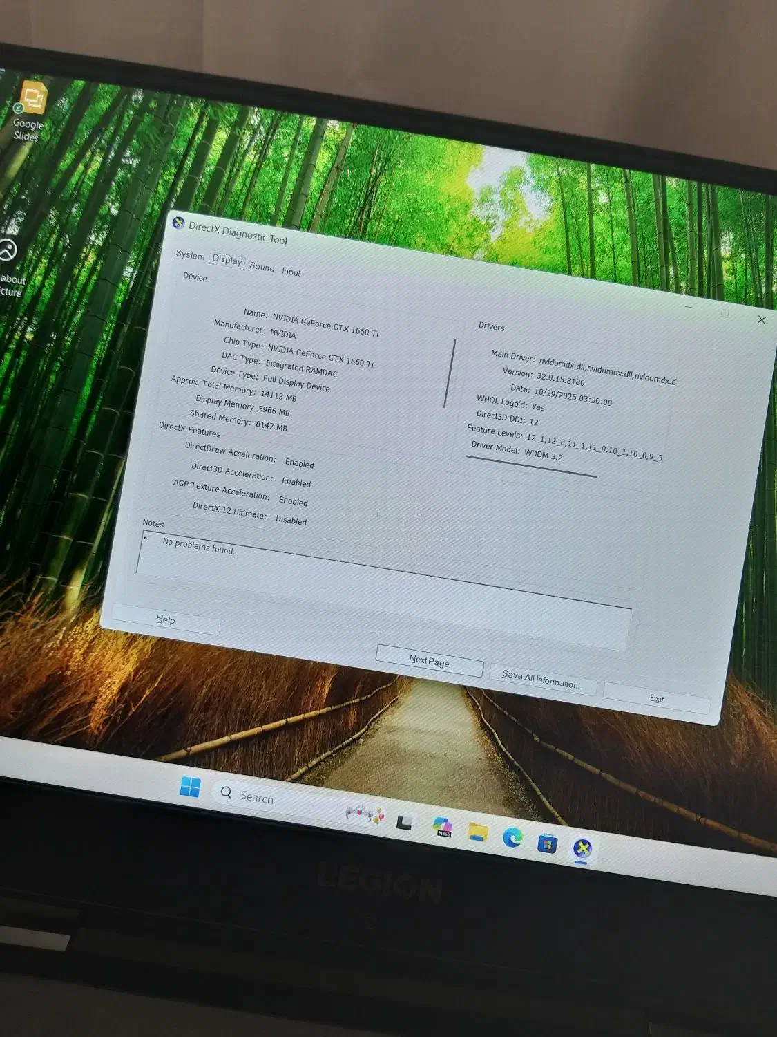 لپ تاپ گیمینگ lenovo legion y545 گرافیک ۶گیگ|رایانه همراه|قم, نیروگاه|دیوار