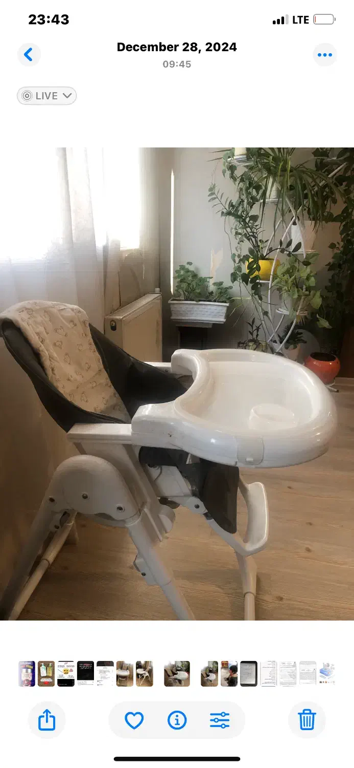 صندلی غذا خوری|میز و صندلی غذاخوری|شیراز, قدوسی شرقی|دیوار