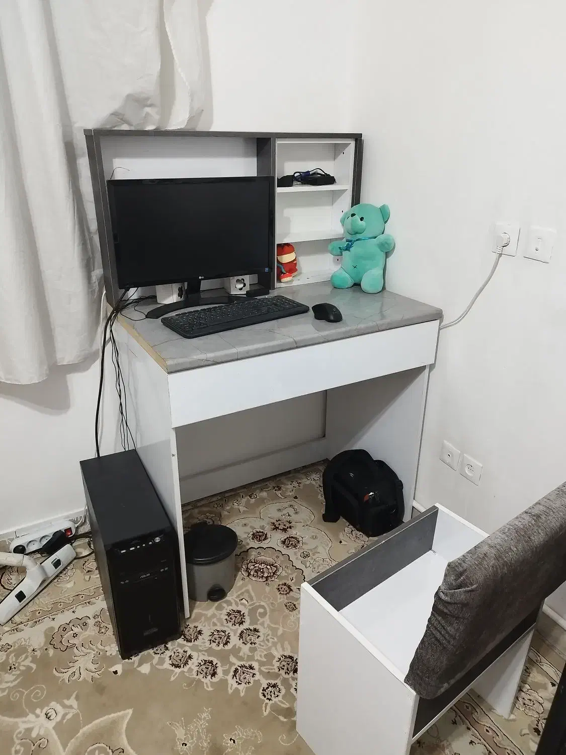 میز تحریر و کامپیوتر ام دی اف|میز تحریر و کامپیوتر|فولادشهر, A6|دیوار