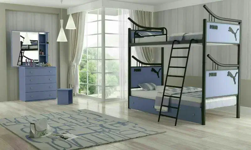 تخت خواب ۲دوطبقه نیک فرجام مدل پوما|تخت و سرویس خواب|مشهد, سپاد|دیوار