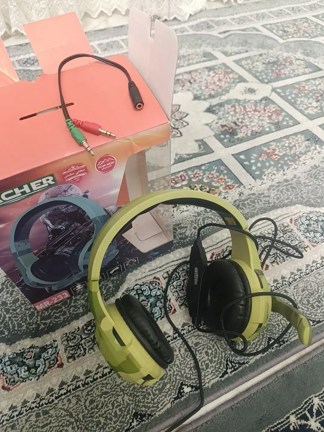 هدفون گیمینگ|لوازم جانبی موبایل و تبلت|قائن, |دیوار