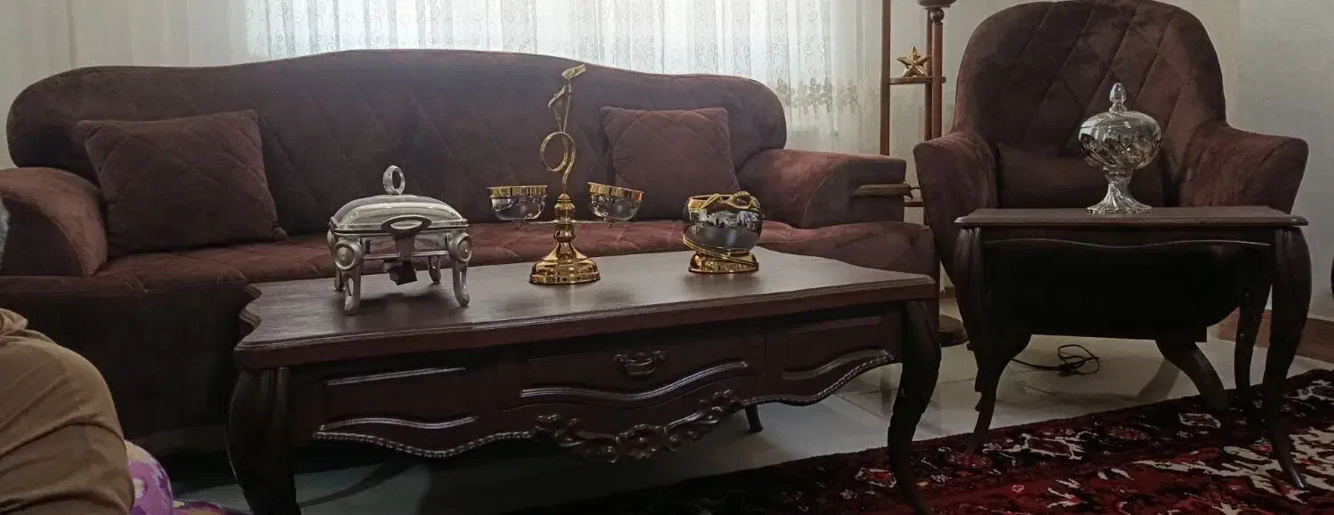 مبل چستر هشت نفره با جلو مبلی|مبلمان خانگی و میز عسلی|مراغه, |دیوار