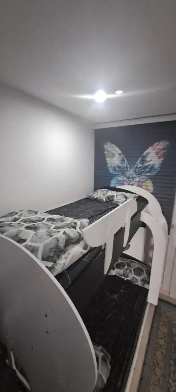 تخت چوبی|تخت و سرویس خواب|الوند, |دیوار