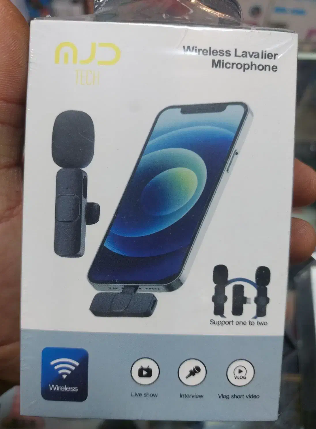 میکروفن یقه ای بی سیم مدل MJDاصلی|صوتی و تصویری|قم, نیروگاه|دیوار