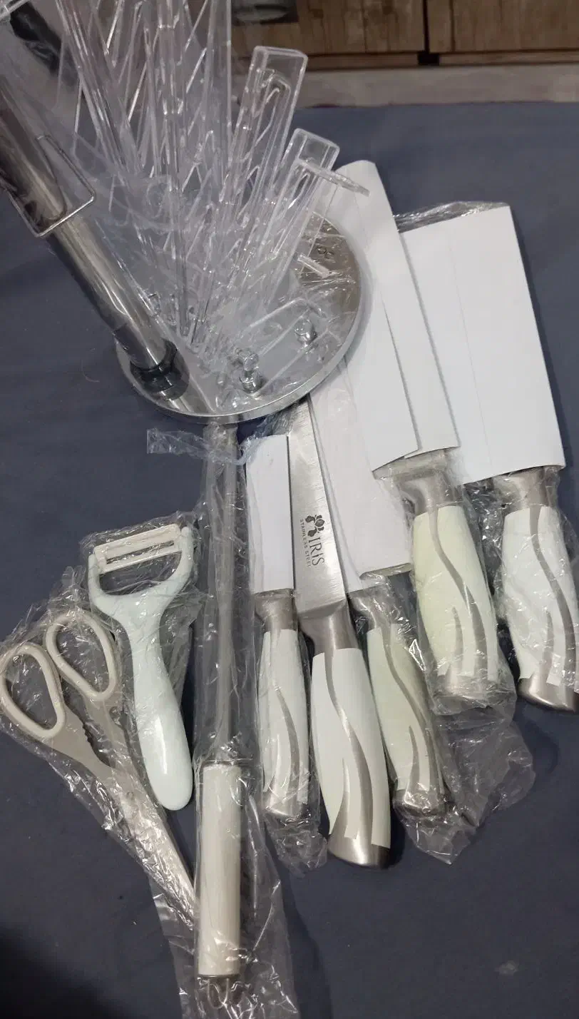 ست چاقو آشپزخانه|ظروف سرو و پذیرایی|قم, پردیسان|دیوار