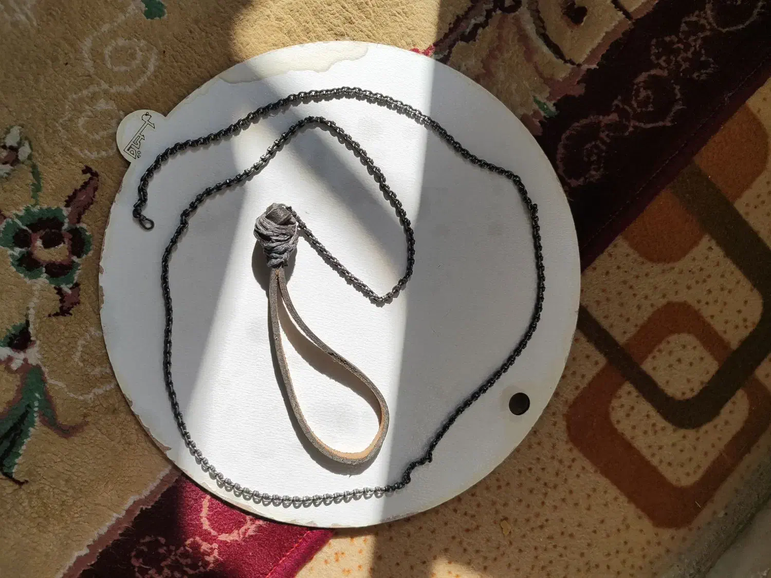 زنجیر اردکانی اصل قدیمی|کلکسیون اشیاء عتیقه|اردکان, |دیوار