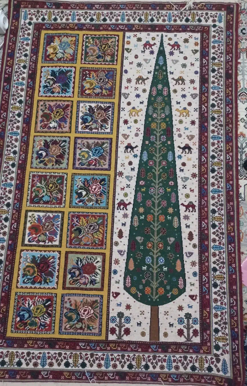 گلیم دستباف|فرش|سیرجان, |دیوار