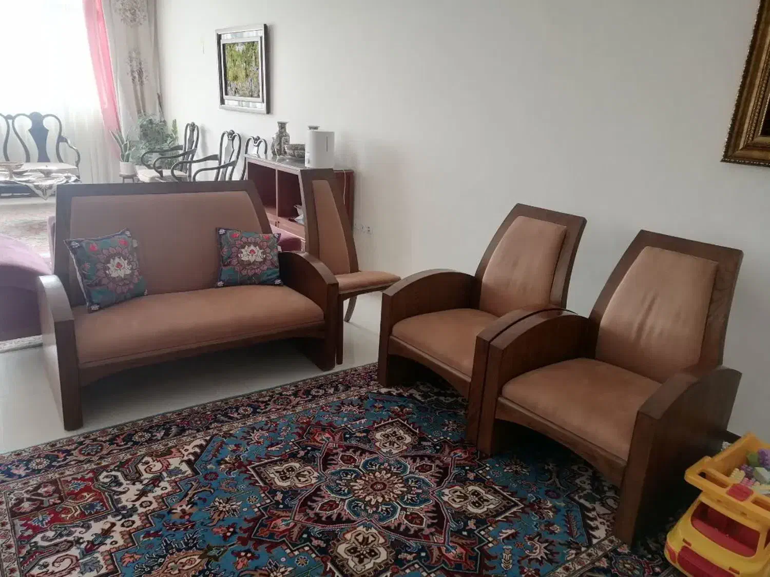 مبل چوبی|مبلمان خانگی و میز عسلی|کرج, اصفهانی‌ها|دیوار