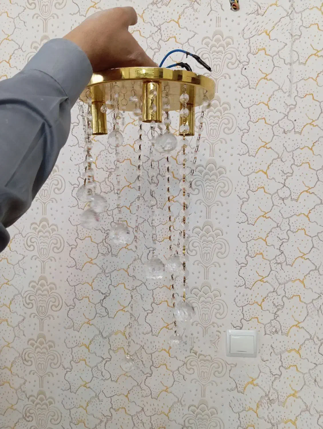 لوستر آویزدار|لوستر و چراغ آویز|مراغه, |دیوار