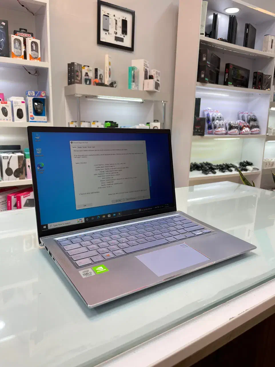 لپ تاپ ASUS i7 نسل۱۰ رم۱۶ گرافیک MX250|رایانه همراه|بجنورد, |دیوار