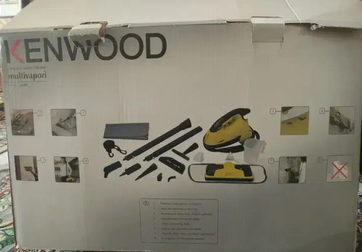 بخار شوی کنوود cs590|جاروبرقی، جارو شارژی، بخارشو|کرمانشاه, |دیوار