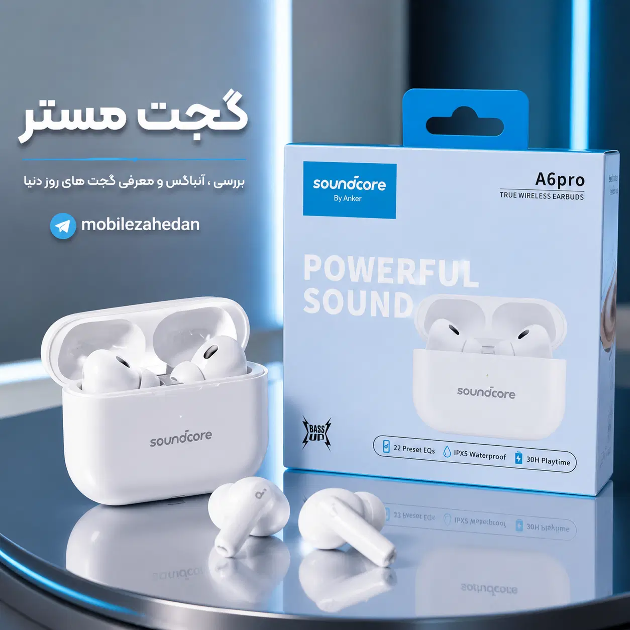 ایرپاد Soundcore A6 pro|لوازم جانبی موبایل و تبلت|زاهدان, |دیوار