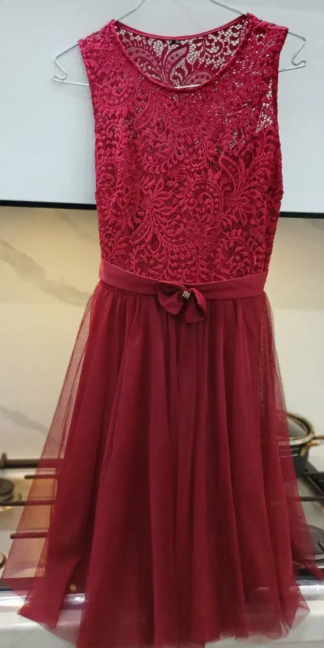 پیراهن کوتاه گیپور در حد نو|لباس|ورامین, ورامین|دیوار