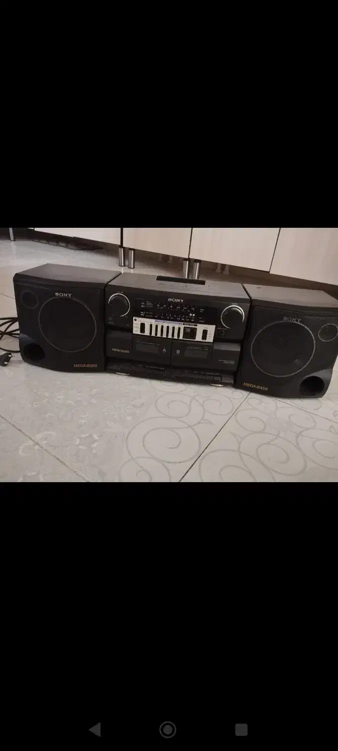 رادیو ضبط سونی|سیستم صوتی خانگی|بروجن, |دیوار