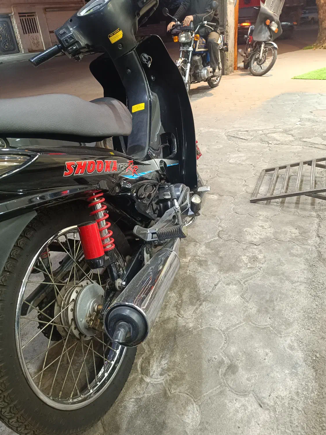 موتور سوپر رکاب اس وای ام ۱۲۵|موتورسیکلت|لاهیجان, کوی خزر|دیوار