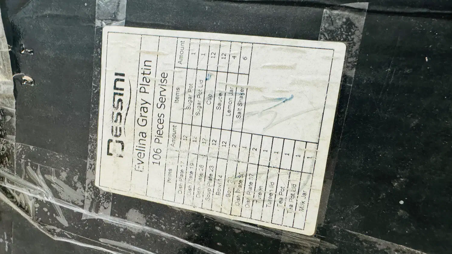 سرویس چینی اصل آلمان ۱۰۶ پارچه|ظروف سرو و پذیرایی|تبریز, |دیوار