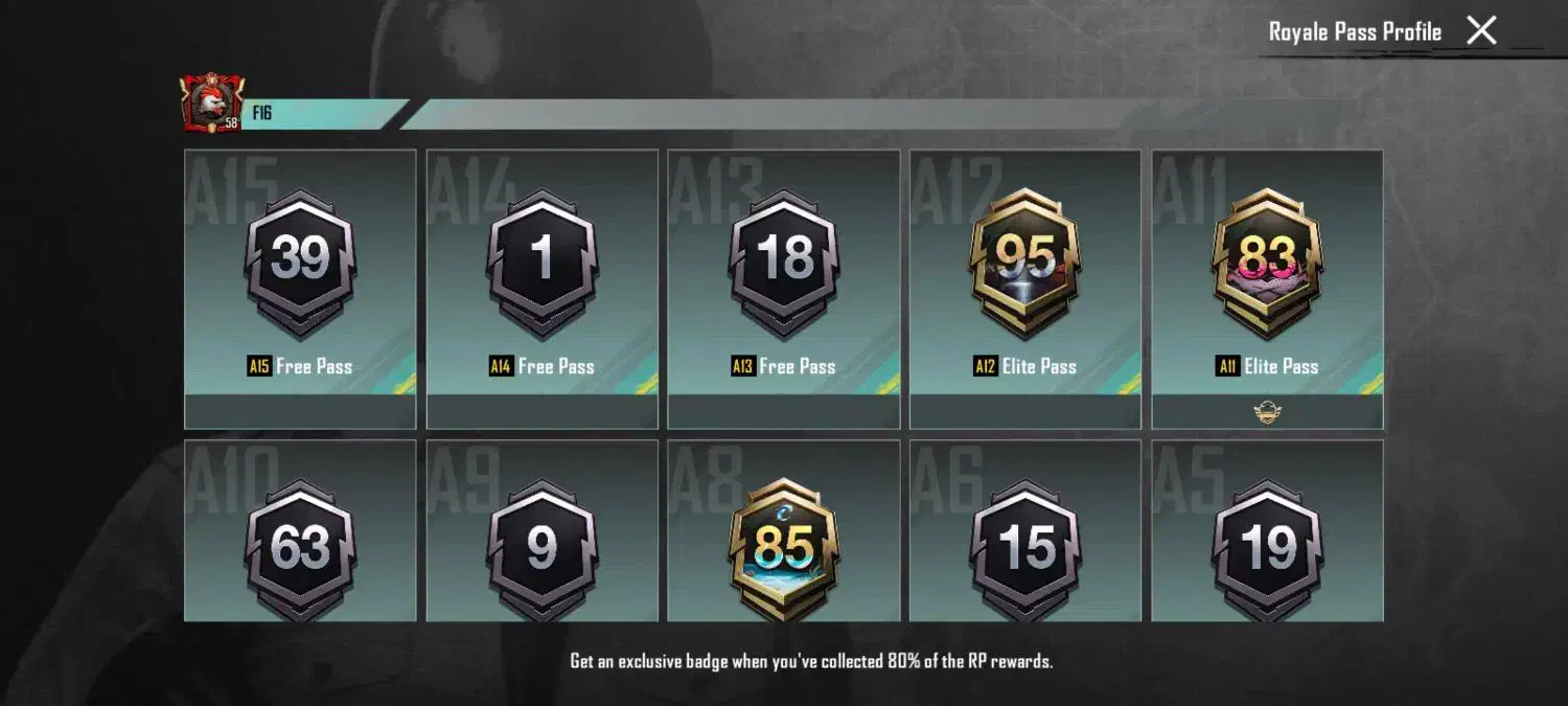 پابجی لول 58|کنسول، بازی ویدئویی و آنلاین|آق قلا, |دیوار