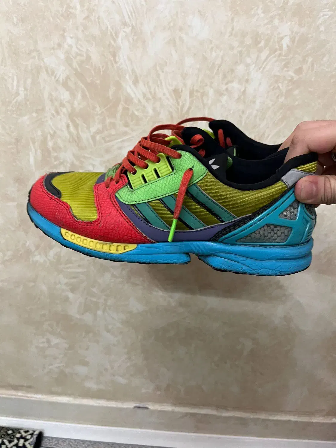 zx8000 آدیداس اتموس هفت رنگ اورجینال|کیف، کفش، کمربند|تهران, شهرک شریعتی|دیوار