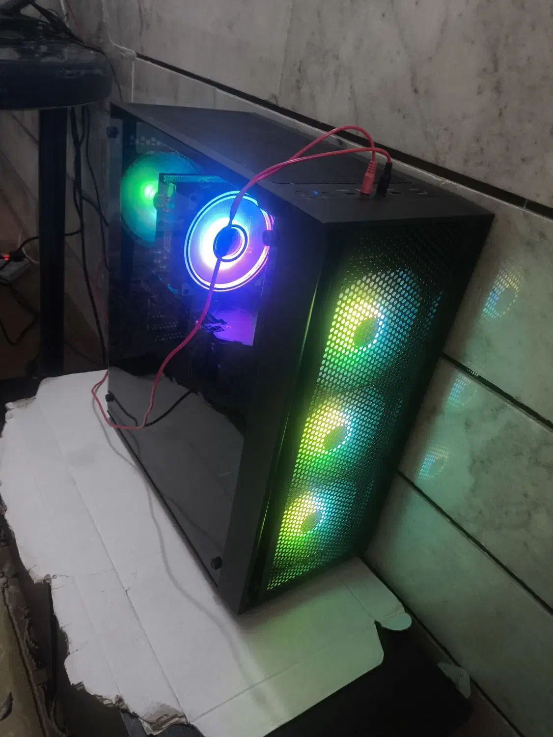 کیس گیمینگ ناب|رایانه رومیزی|گلپایگان, |دیوار